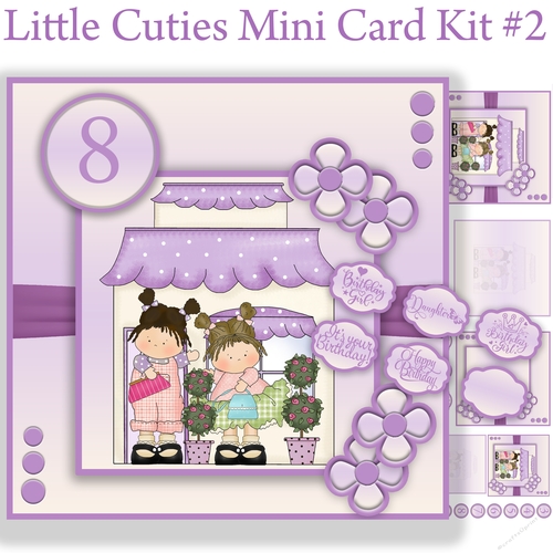 Little Cuties Mini Card Kit #2 7x7
