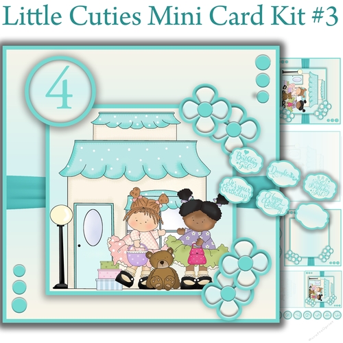 Little Cuties Mini Card Kit #3 7x7
