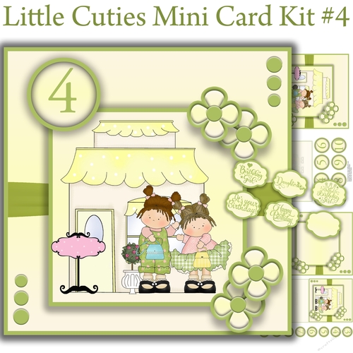 Little Cuties Mini Card Kit #4 7x7