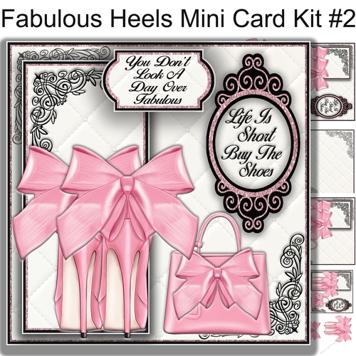 Fabulous Heels Mini Card Kit #2