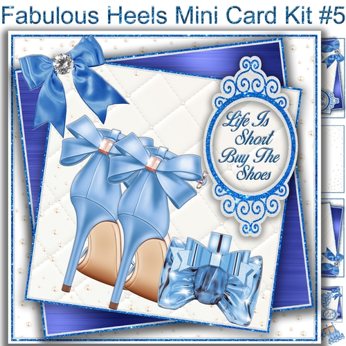 Fabulous Heels Mini Card Kit #5