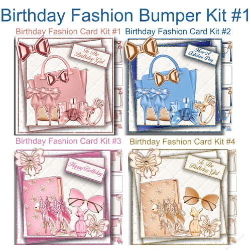 Birthday Fashion Bumper  Kit #1