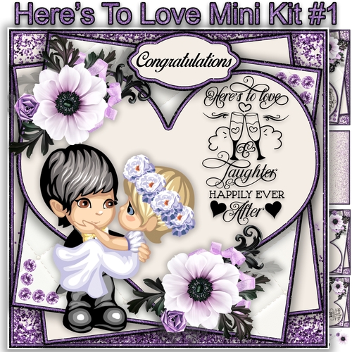 Heres To Love Mini Card Kit #1