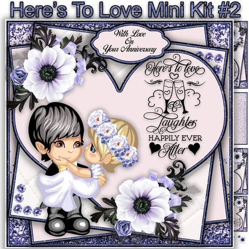 Heres To Love Mini Card Kit #2