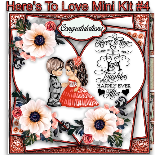 Heres To Love Mini Card Kit #4