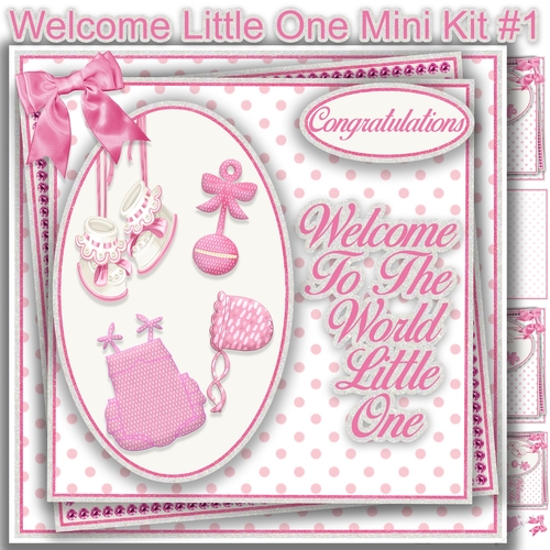 Welcome Little One Mini Card Kit #1