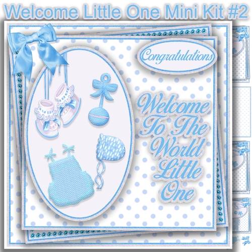 Welcome Little One Mini Card Kit #2