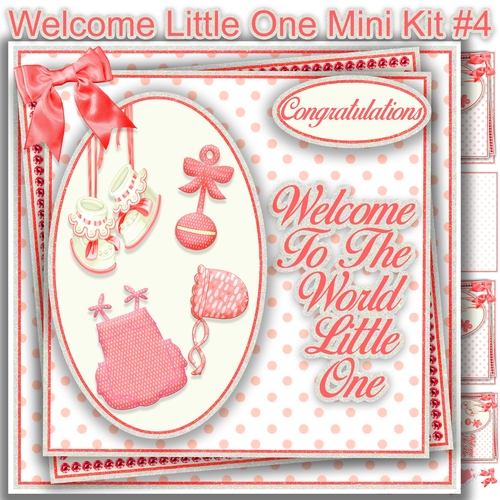 Welcome Little One Mini Card Kit #4