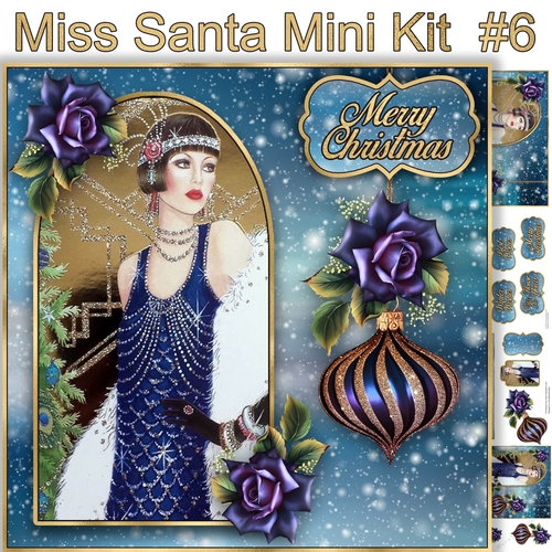 Miss Santa Mini Kit #6