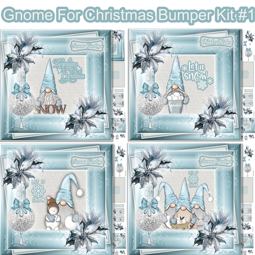 Gnome For Christmas Bumper Kit#1