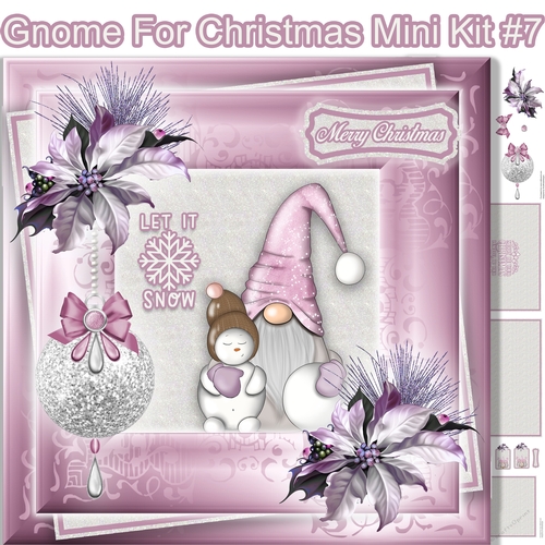 Gnome For Christmas Mini Kit#7