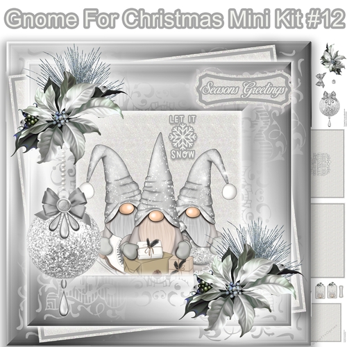 Gnome For Christmas Mini Kit#12