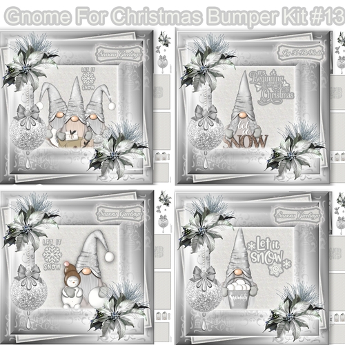 Gnome For Christmas Bumper Kit#3