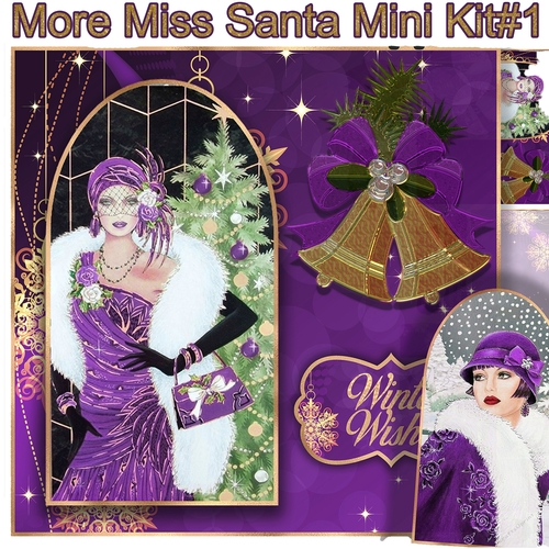 More Miss Santa Mini Kit #1