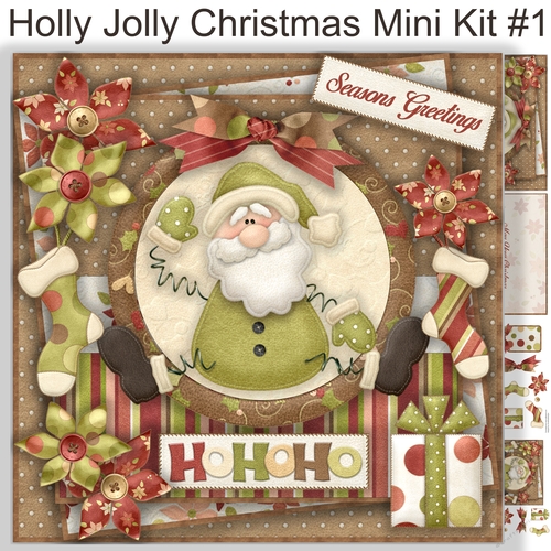 Holly Jolly Christmas Mini Kit #1