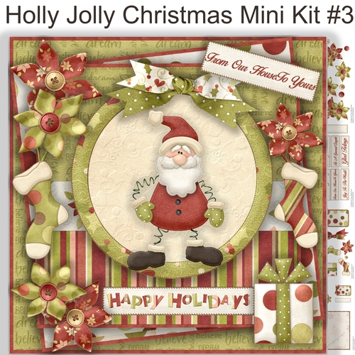 Holly Jolly Christmas Mini Kit #3