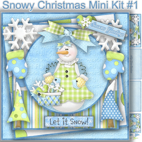 Snowy Christmas MiniKit #1