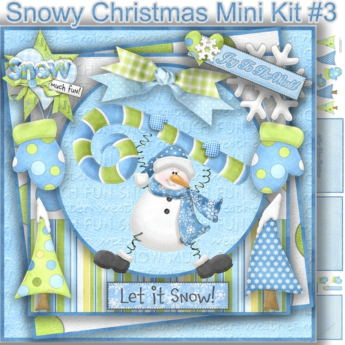 Snowy Christmas Mini Kit #3