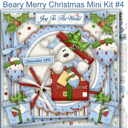 Beary Merry Christmas Mini Kit #4