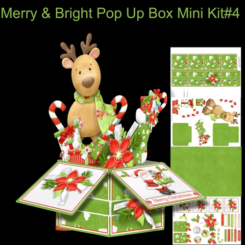 Merry & Bright Pop Up Box Kit #4