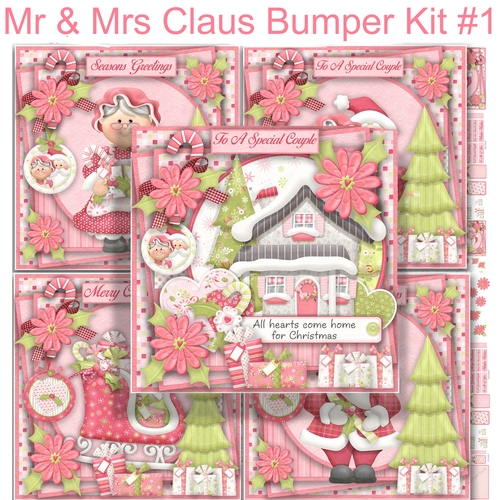 Mr & Mrs Claus Bumper Kit #1  