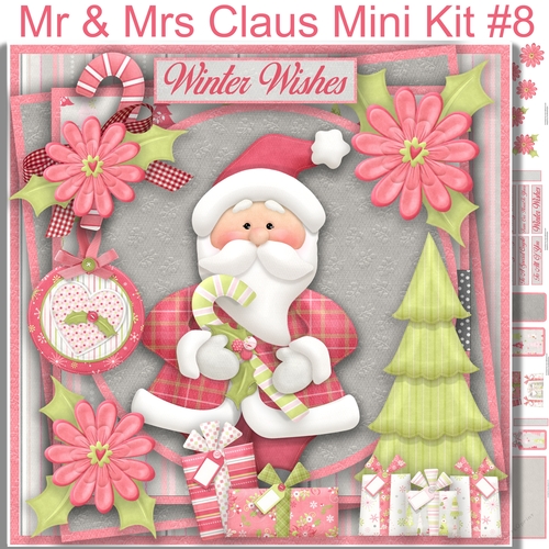 Mr & Mrs Claus mini Kit #8
