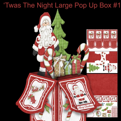 Twas The Night Large pop Up box #1