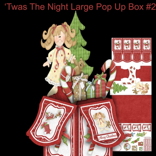 Twas The Night Large pop Up box #2
