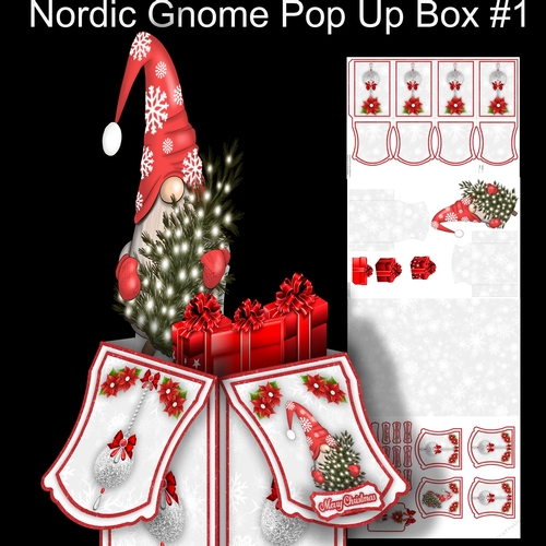 Nordic Gnome Large pop Up box #1