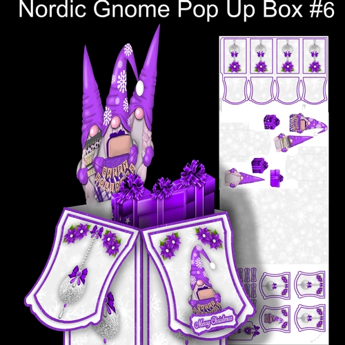 Nordic Gnome Large pop Up box #6