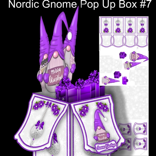 Nordic Gnome Large pop Up box #7