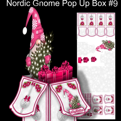 Nordic Gnome Large pop Up box #9