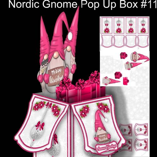 Nordic Gnome Large pop Up box #11