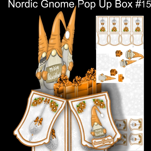 Nordic Gnome Large pop Up box #15