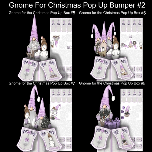 Gnome For Christmas Large pop Up box bumper  #2