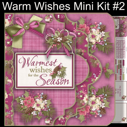Warm Wishes Pocket Effect Layered Card kit #2