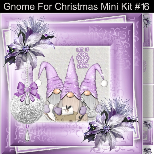 Gnome For Christmas Mini Kit#16