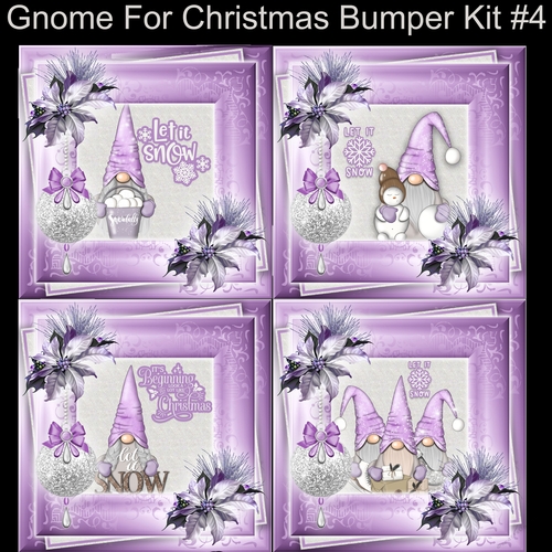 Gnome For Christmas Bumper Kit#4