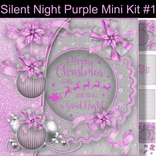 Silent Night (Purple) Mini Kit #1