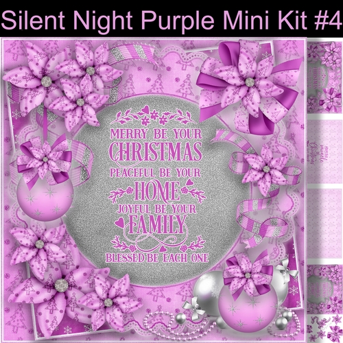 Silent Night (Purple) Mini Kit #4