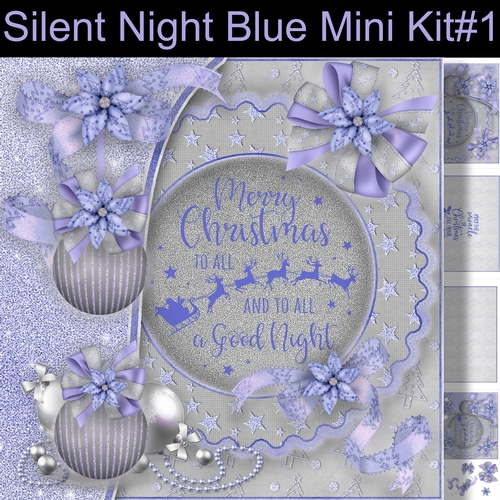 Silent Night (Blue) Mini Kit #1