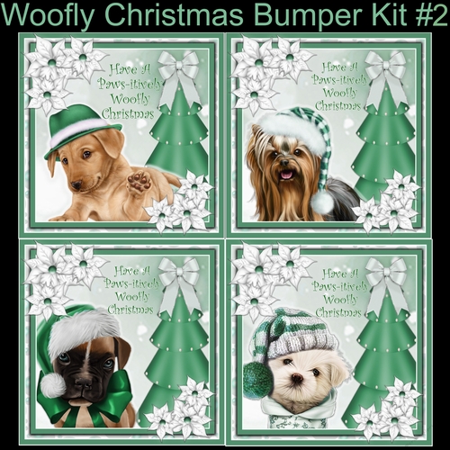 Woofly Christmas Bumper Kit #2