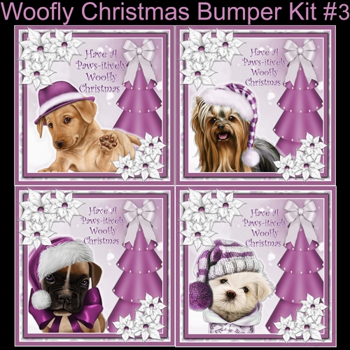 Woofly Christmas Bumper Kit #3