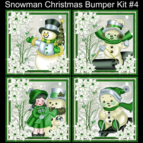 Snowman Christmas Bumper Kit #4