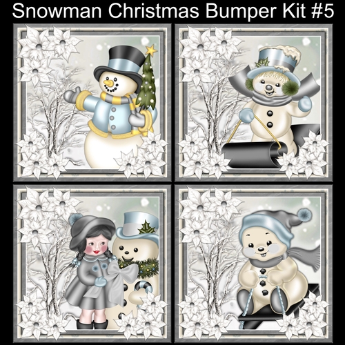 Snowman Christmas Bumper Kit #5