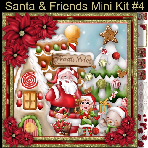 Santa & Friends Mini Kit#4