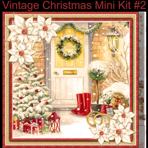 Christmas Vintage Mini Kit#2