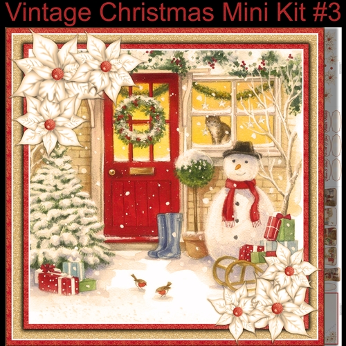 Christmas Vintage Mini Kit#3