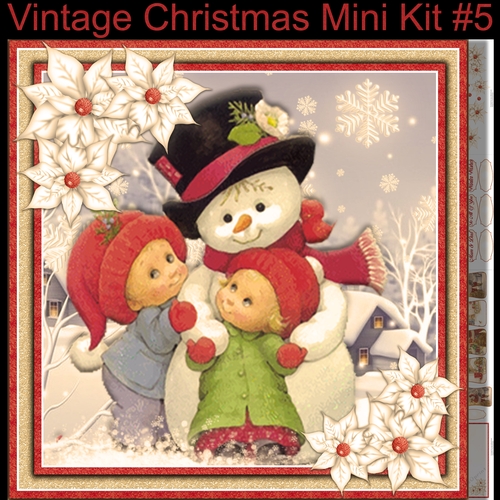Christmas Vintage Mini Kit#5