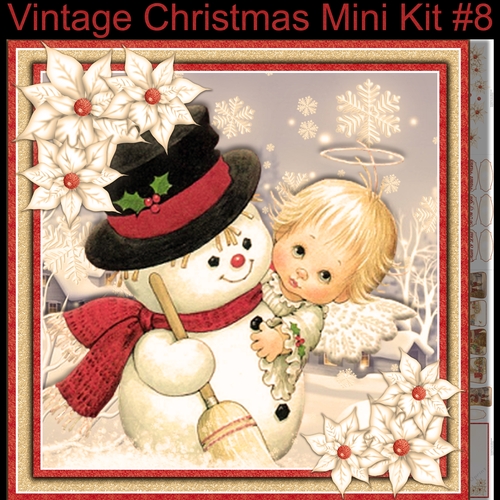 Christmas Vintage Mini Kit#8